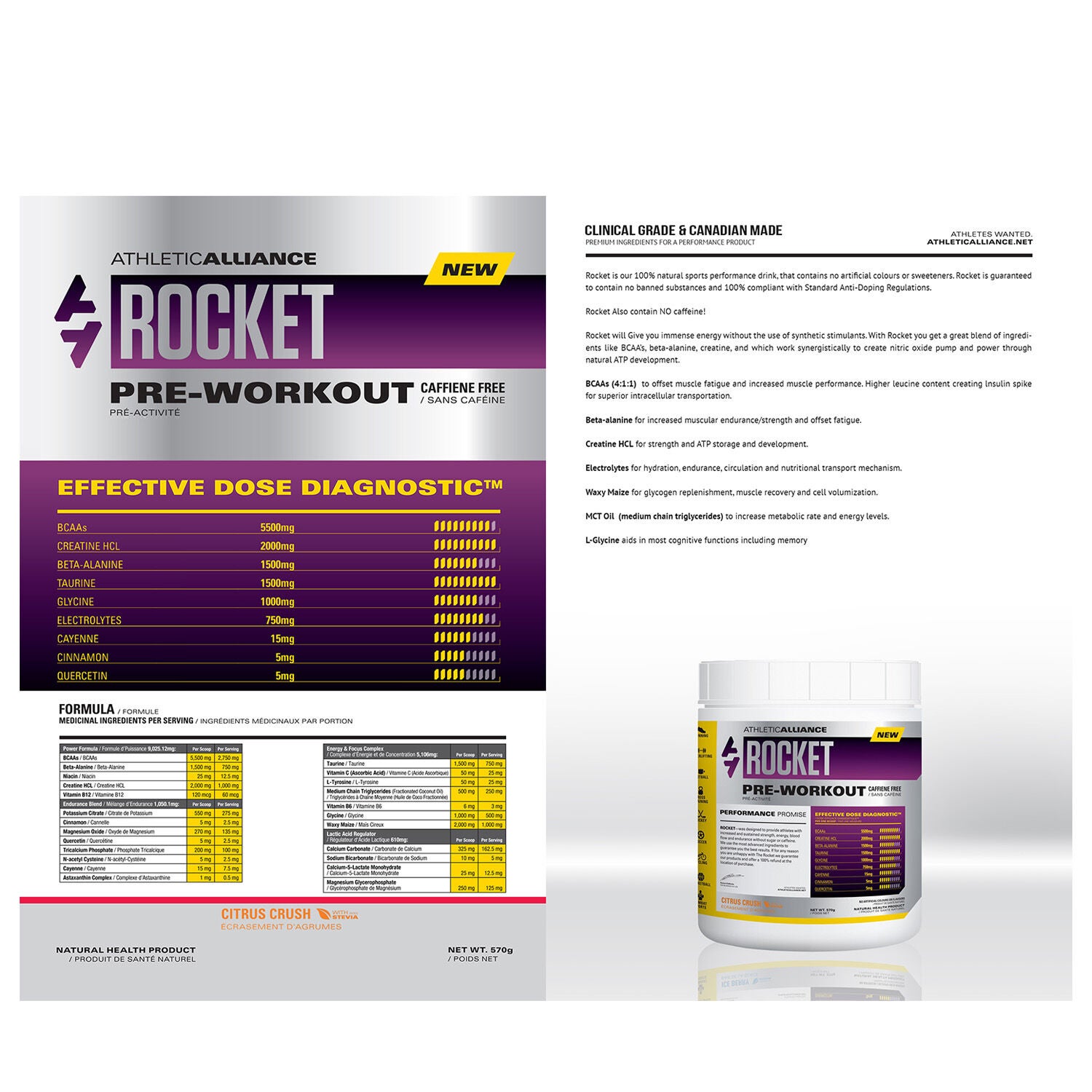 Rocket Pre-Workout - Orange Creamsicle  | GNC